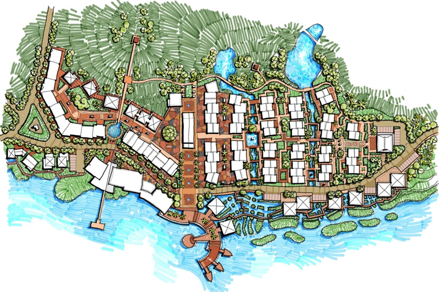 江西吉安某鄉鎮概念規劃設計項目，60畝用地，2016年9月建設中.png